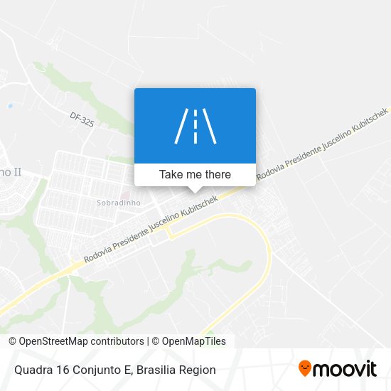 Quadra 16 Conjunto E map