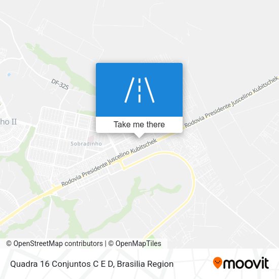 Quadra 16 Conjuntos C E D map