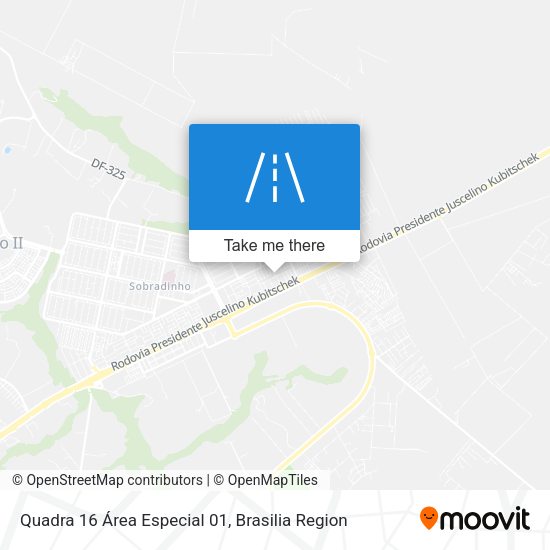 Quadra 16 Área Especial 01 map