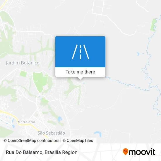 Rua Do Bálsamo map