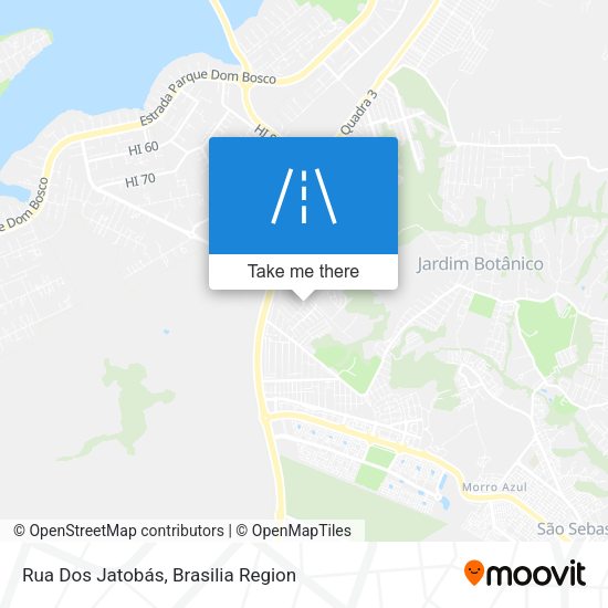 Rua Dos Jatobás map