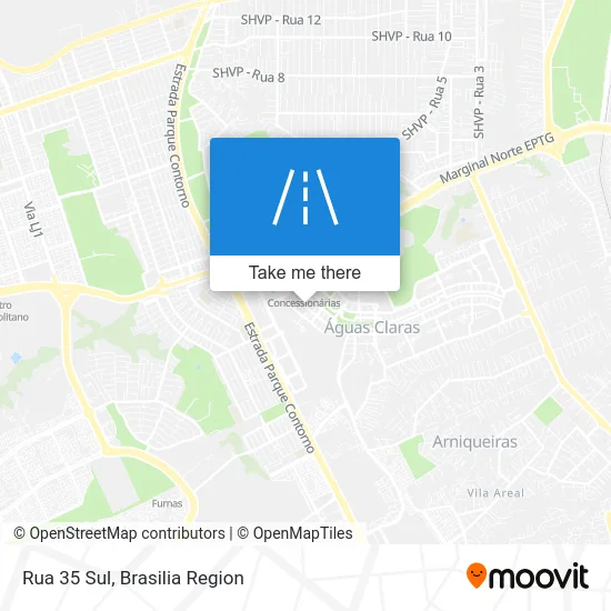Rua 35 Sul map