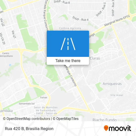 Rua 420 B map