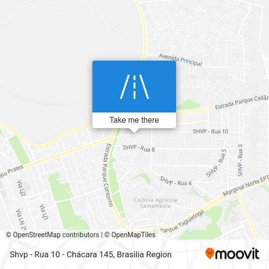 Shvp - Rua 10 - Chácara 145 map