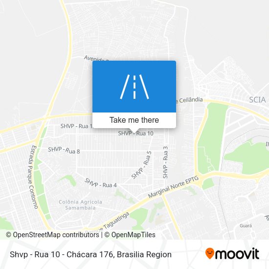 Shvp - Rua 10 - Chácara 176 map