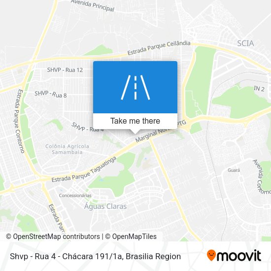 Shvp - Rua 4 - Chácara 191/1a map