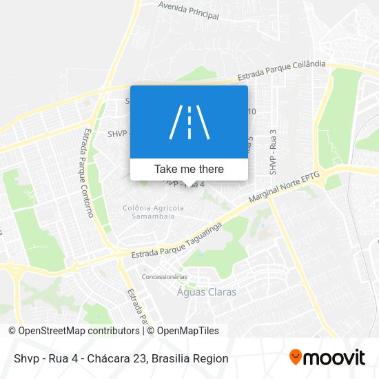Shvp - Rua 4 - Chácara 23 map