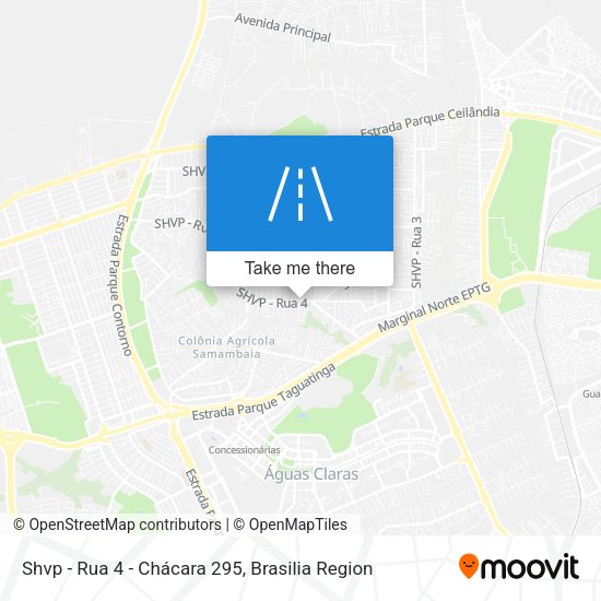 Shvp - Rua 4 - Chácara 295 map