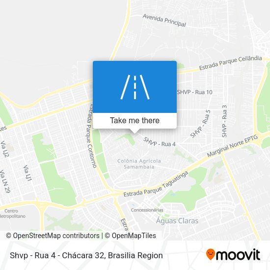 Shvp - Rua 4 - Chácara 32 map
