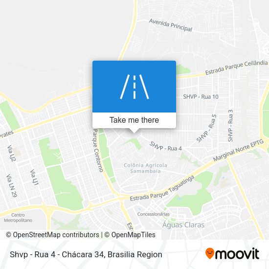 Shvp - Rua 4 - Chácara 34 map