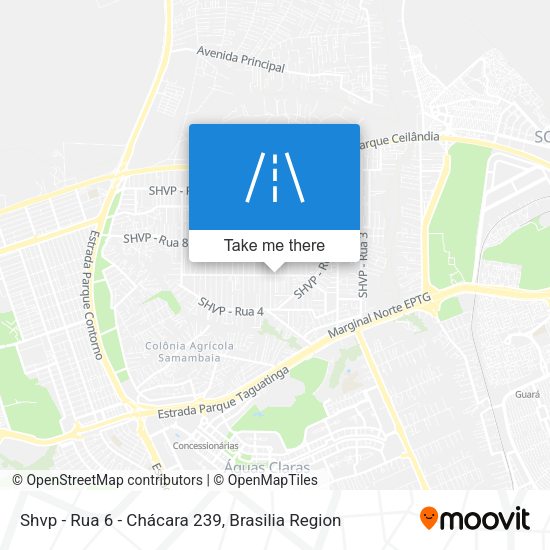 Shvp - Rua 6 - Chácara 239 map