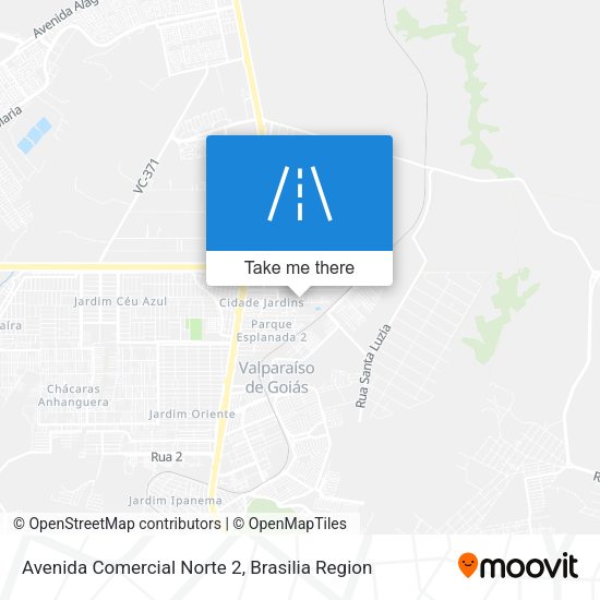 Avenida Comercial Norte 2 map