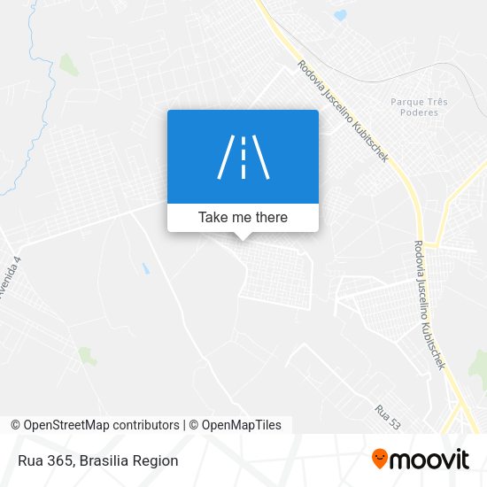 Rua 365 map