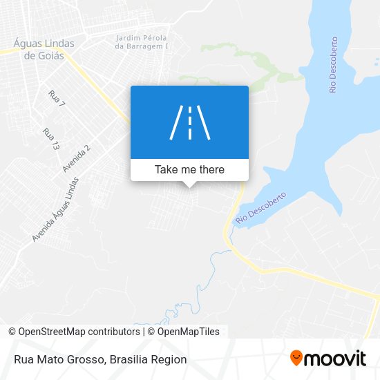 Rua Mato Grosso map