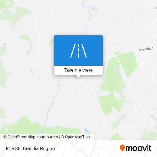 Rua 88 map
