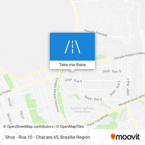 Shvp - Rua 10 - Chácara 65 map