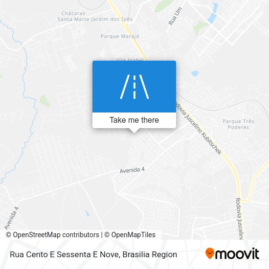 Rua Cento E Sessenta E Nove map