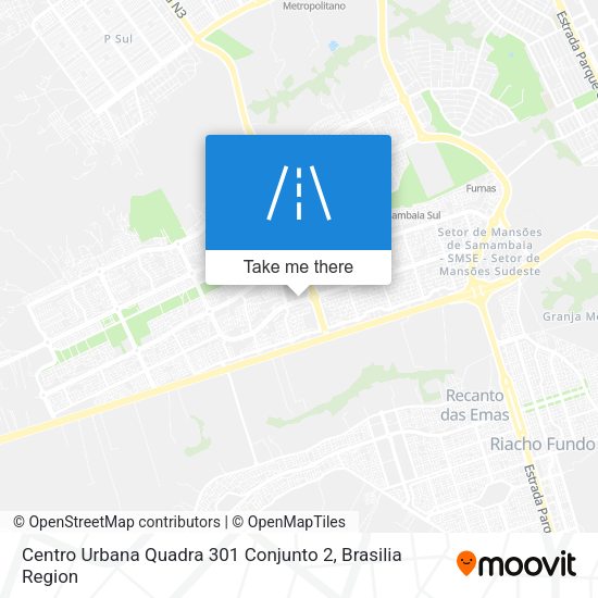 Centro Urbana Quadra 301 Conjunto 2 map