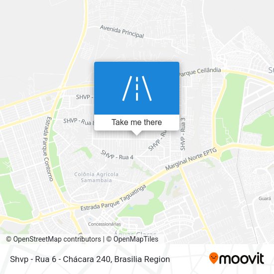 Shvp - Rua 6 - Chácara 240 map