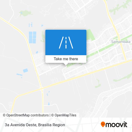 3a Avenida Oeste map