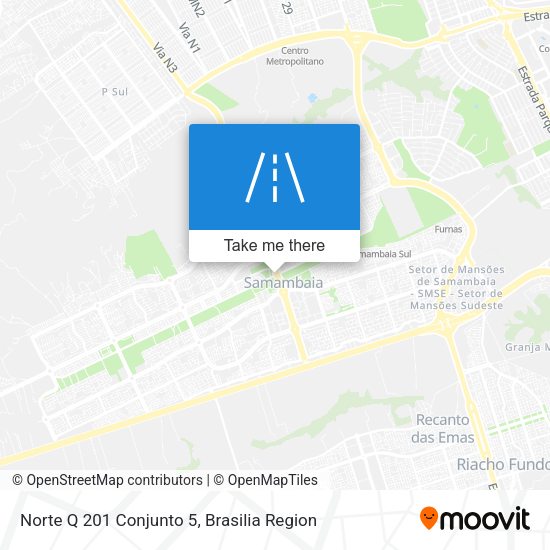 Norte Q 201 Conjunto 5 map