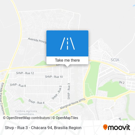 Shvp - Rua 3 - Chácara 94 map