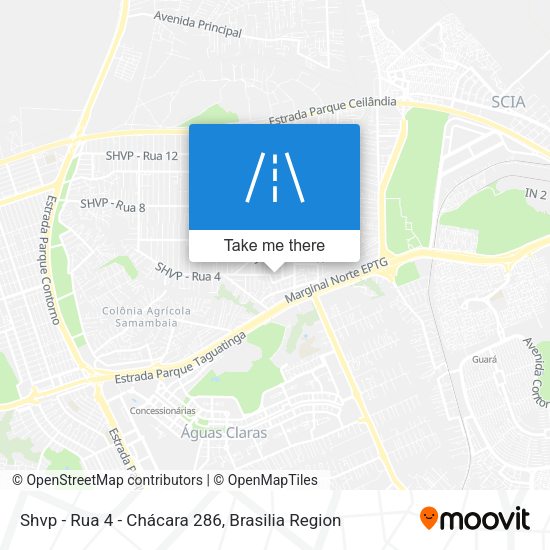 Shvp - Rua 4 - Chácara 286 map