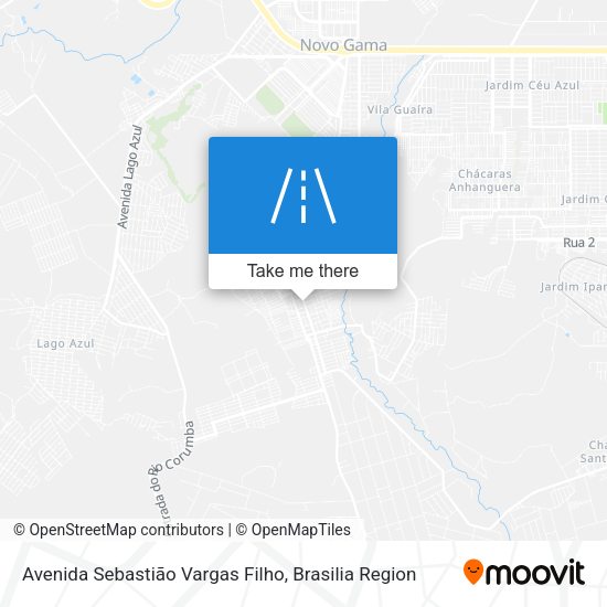 Avenida Sebastião Vargas Filho map