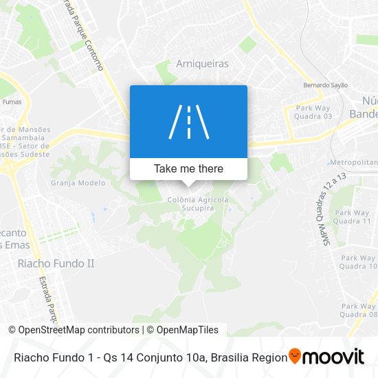 Riacho Fundo 1 - Qs 14 Conjunto 10a map