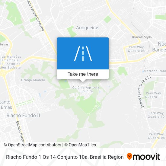 Riacho Fundo 1 Qs 14 Conjunto 10a map