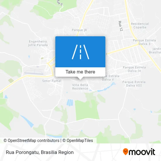 Rua Porongatu map
