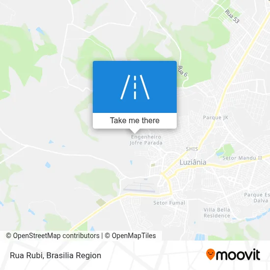 Rua Rubi map