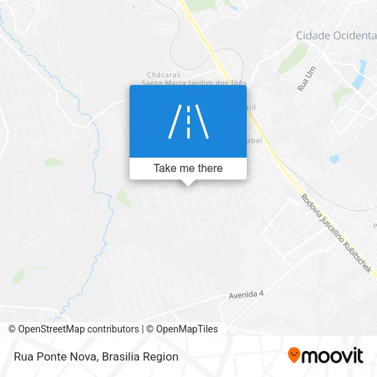 Rua Ponte Nova map