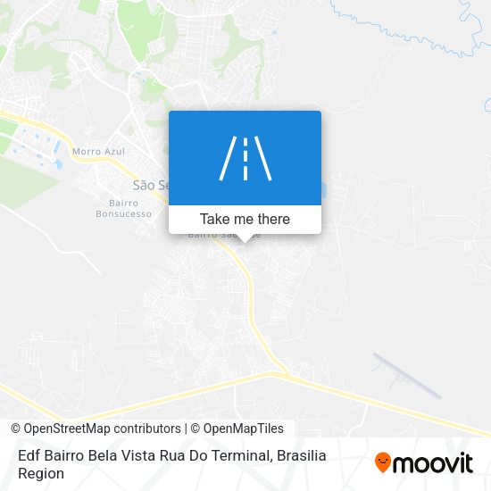 Edf Bairro Bela Vista Rua Do Terminal map