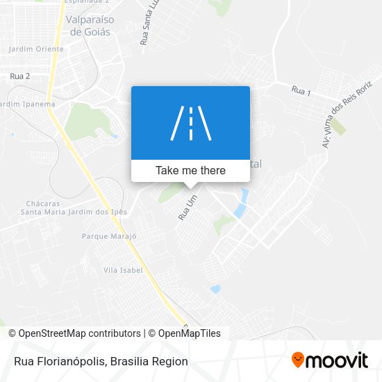 Rua Florianópolis map