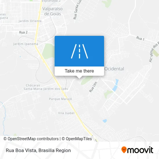 Rua Boa Vista map