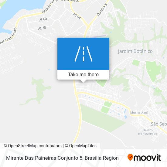 Mirante Das Paineiras Conjunto 5 map