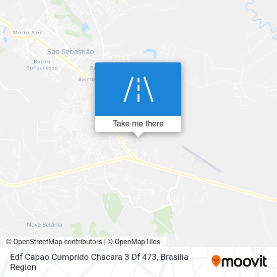 Edf Capao Cumprido Chacara 3 Df 473 map