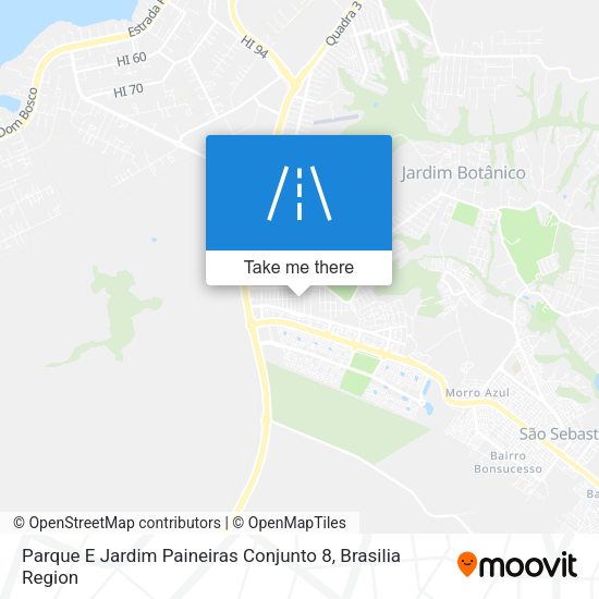 Parque E Jardim Paineiras Conjunto 8 map