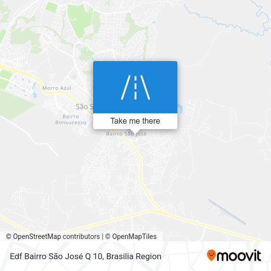 Edf Bairro São José Q 10 map