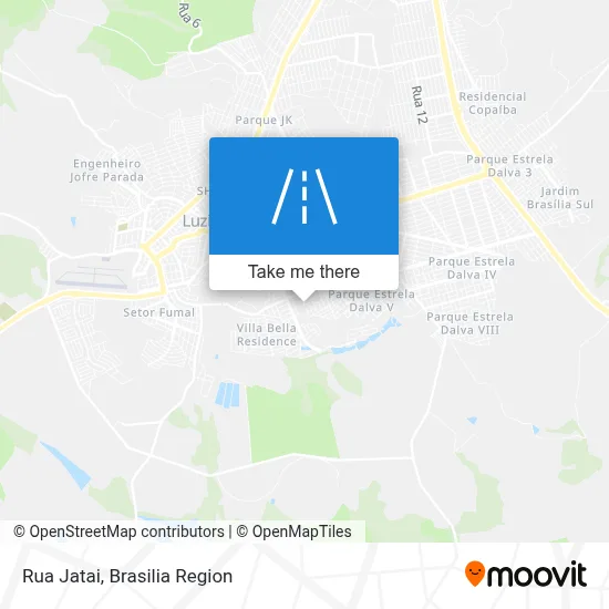 Rua Jatai map