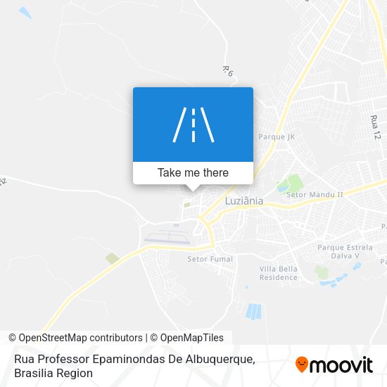 Rua Professor Epaminondas De Albuquerque map