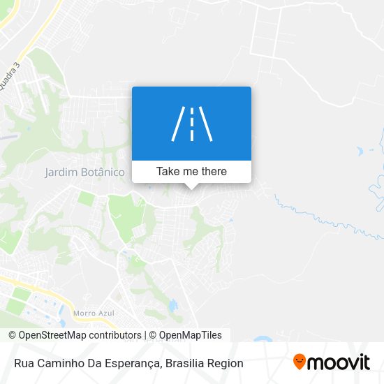 Rua Caminho Da Esperança map