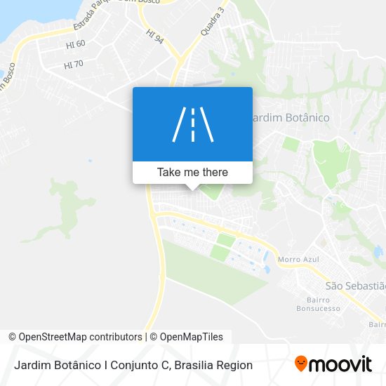 Jardim Botânico I Conjunto C map