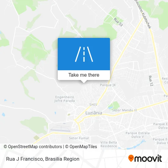Rua J Francisco map