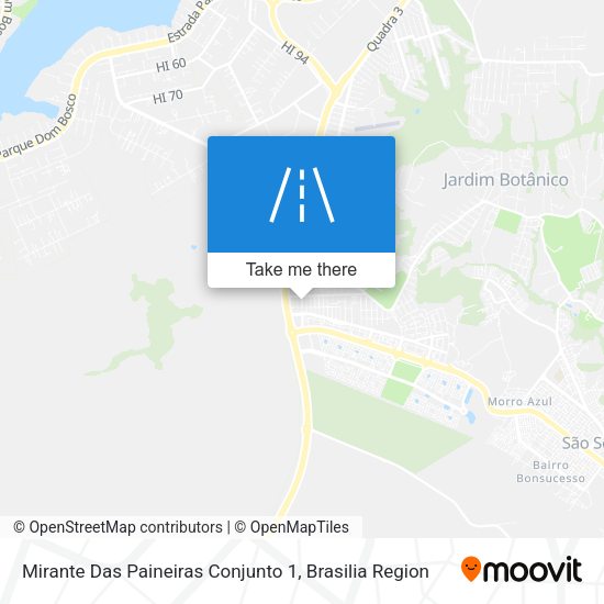 Mirante Das Paineiras Conjunto 1 map