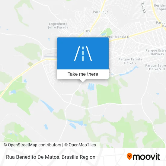 Rua Benedito De Matos map
