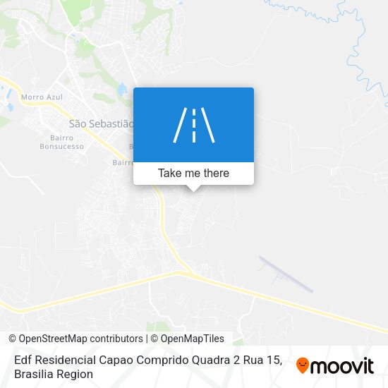 Edf Residencial Capao Comprido Quadra 2 Rua 15 map