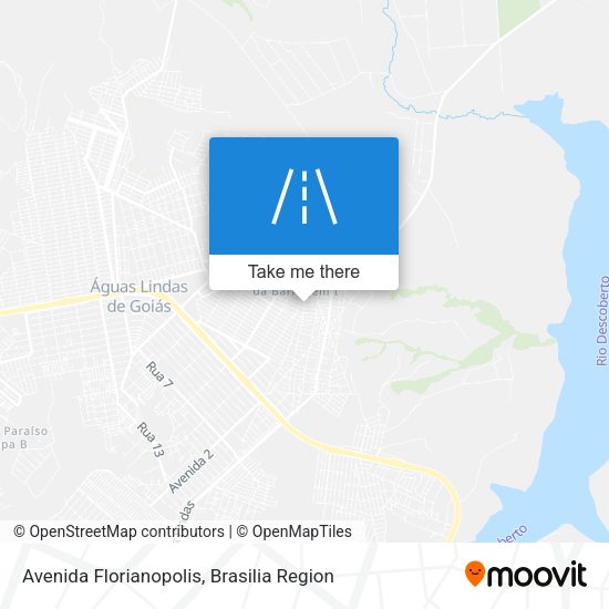 Avenida Florianopolis map