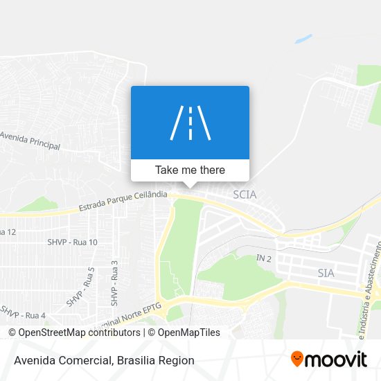 Avenida Comercial map